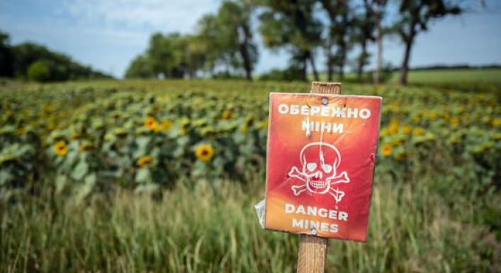 Agencies join forces with deminers to reclaim agricultural land in Ukraine