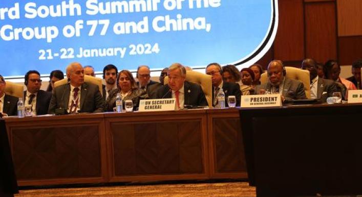 Guterres urges G-77 and China to drive momentum for global governance reform