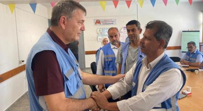Lifesaving programmes in peril, UNRWA chief urges countries to reconsider funding suspension