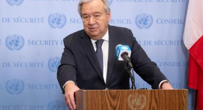 Guterres calls on Israel and Hamas to end Gaza war
