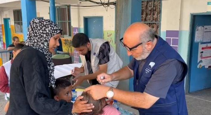 Gaza: School set for polio vaccine campaign hit in deadly strike, says UNRWA