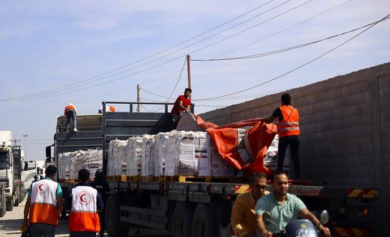 Israel-Palestine crisis: UN welcomes first medical evacuations from Gaza