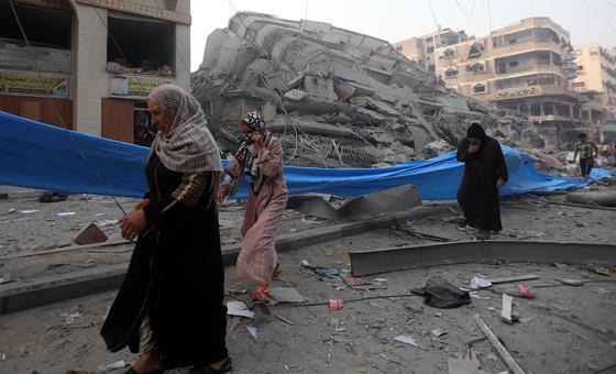 Israel-Palestine crisis: Gaza City a ‘ghost town’, reports UN aid agency