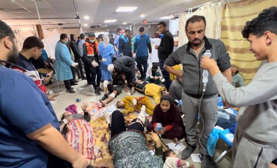 'High-risk mission' delivers fuel to Al-Shifa Hospital in northern Gaza