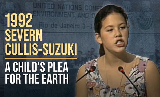 Stories from the UN Archive: A seminal moment for youth climate action
