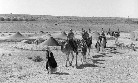 Stories from the UN Archive: UN camel caravans deliver
