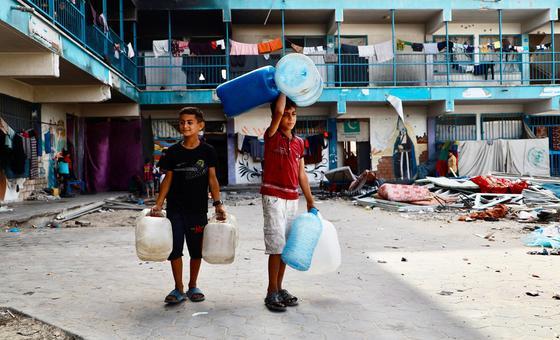 Gaza today: Scorching heat, visible signs of wasting and heavy fighting