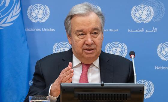 UN chief to leaders of regional bloc: end wars, deal with existential crises