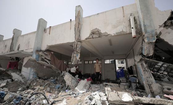 Schools ‘bombed-out’ in latest Gaza escalation, says UNRWA chief