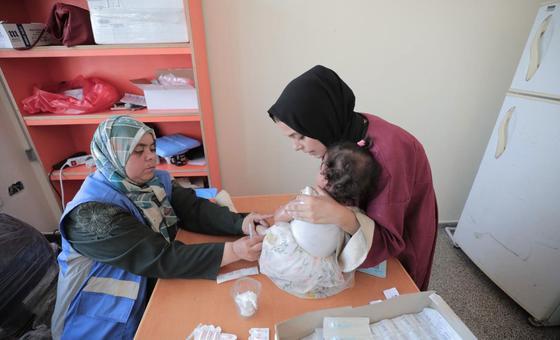 Gazans need polio vaccines amid ‘deathly cycle’ of hunger, heat and disease, say UN aid agencies