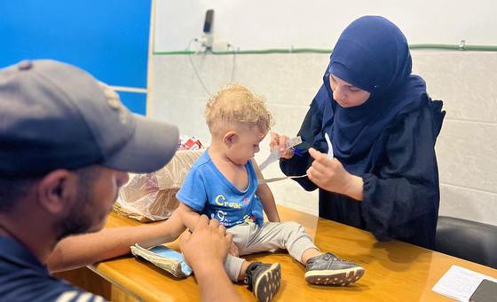 Gaza polio vaccination campaign Day 2: thousands more children protected